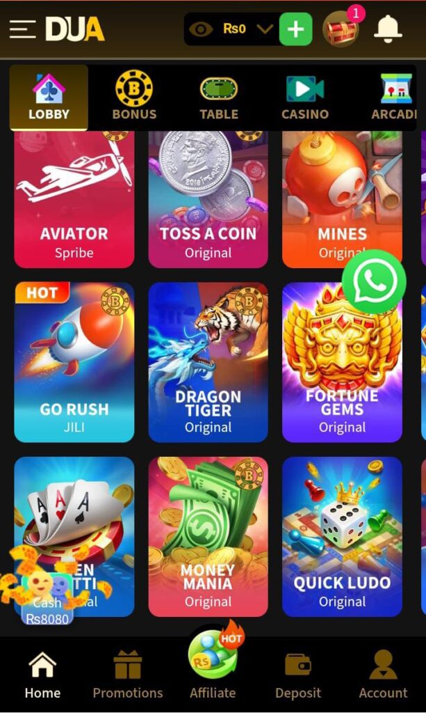 Dua 66 Game