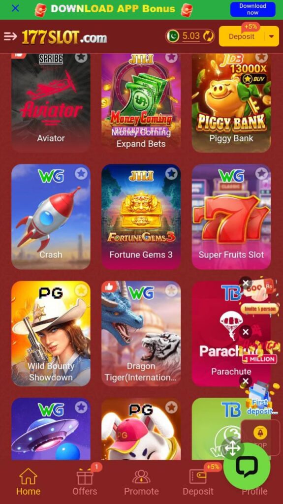 177slots game download