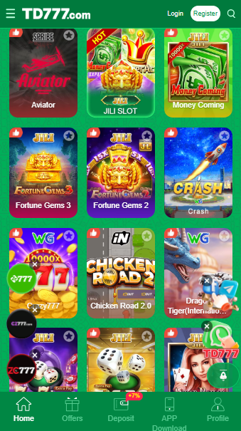Download TD777 Game login