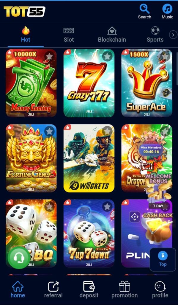 Tot55 game download ios